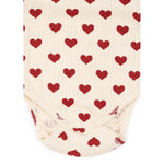 Konges Slojd Baby Body Minnie Amour Rouge bei Yay Kids