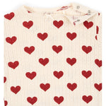 Konges Slojd Baby Body Minnie Amour Rouge bei Yay Kids