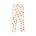 Konges Sløjd Leggings Minnie Bow Rouge GOTS bei Yay Kids