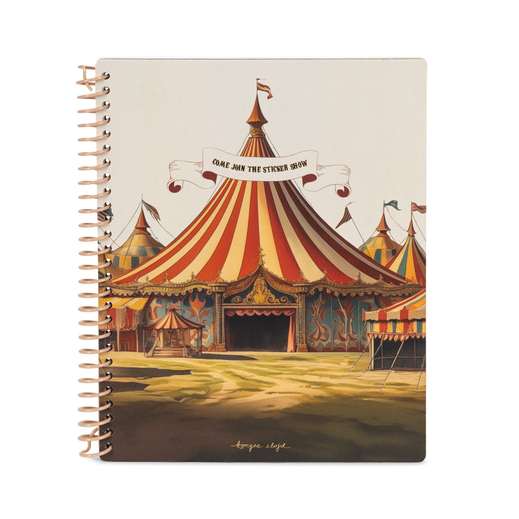 Konges Sløjd My Sticker Book FSC Circus bei Yay Kids