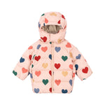 Konges Sløjd Kinder Jacke Nuka GRS Coeur Rose Coloré bei Yay Kids