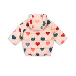 Konges Sløjd Kinder Jacke Nuka GRS Coeur Rose Coloré bei Yay Kids