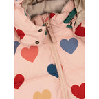 Konges Sløjd Kinder Jacke Nuka GRS Coeur Rose Coloré bei Yay Kids
