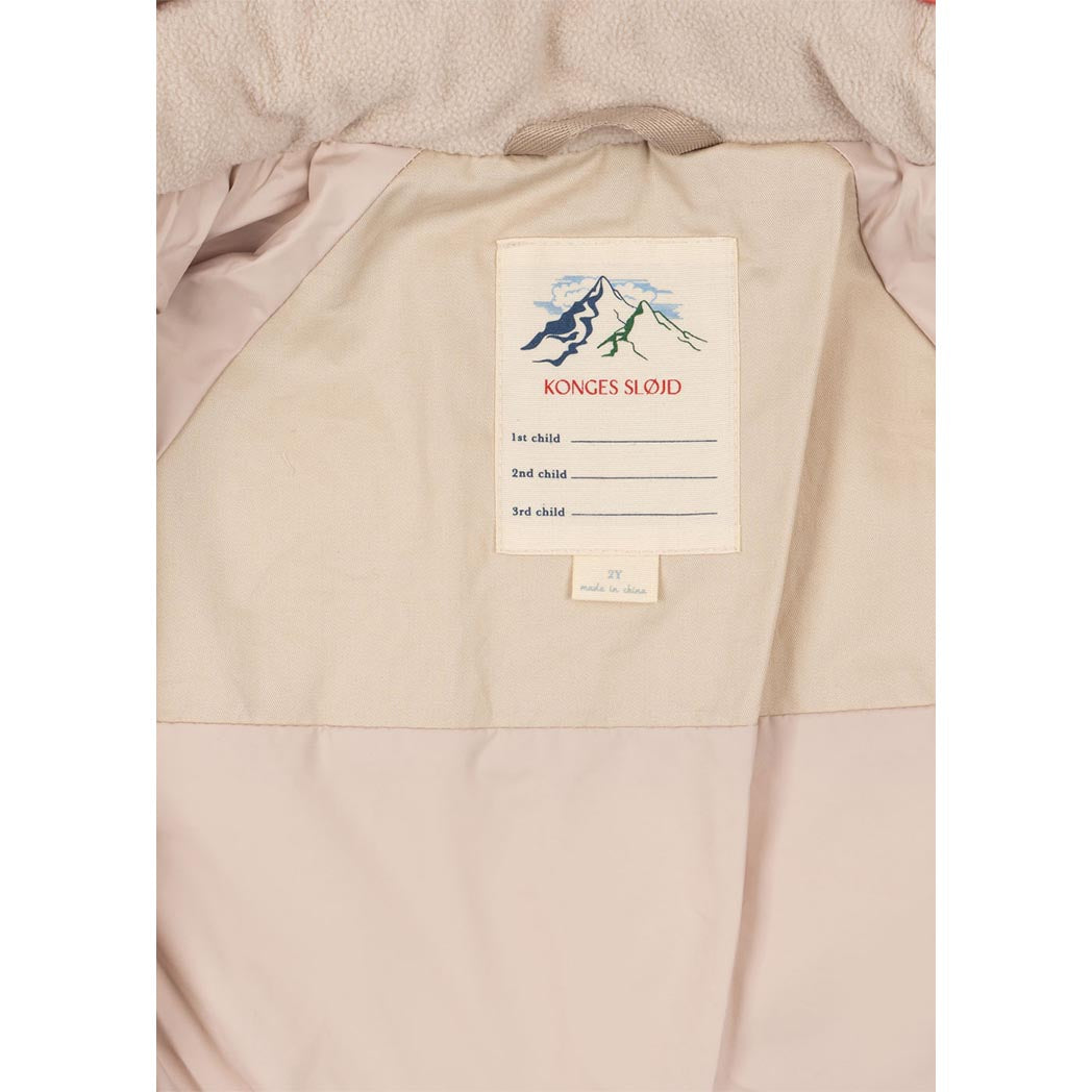Konges Sløjd Kinder Jacke Nuka GRS Coeur Rose Coloré bei Yay Kids