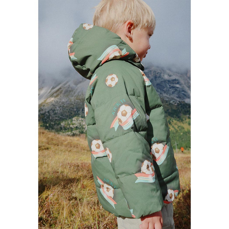 Konges Sløjd Kinder Jacke Nuka GRS Green Kick It bei Yay Kids