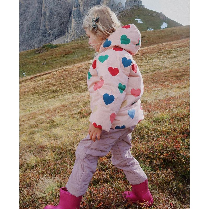 Konges Sløjd Kinder Jacke Nuka GRS Coeur Rose Coloré bei Yay Kids
