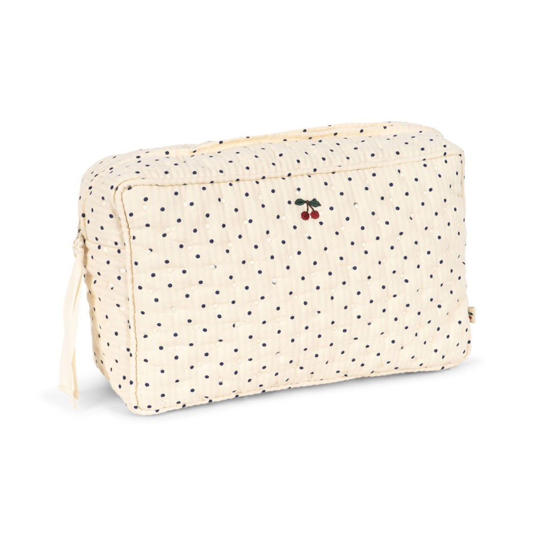 Konges Sløjd Necessaire "Big Toiletry Bag" Seesucker Estate Dot bei Yay Kids