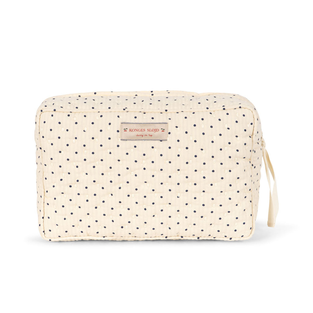Konges Sløjd Necessaire "Big Toiletry Bag" Seesucker Estate Dot bei Yay Kids