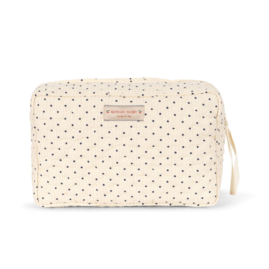 Konges Sløjd Necessaire "Big Toiletry Bag" Seesucker Estate Dot bei Yay Kids