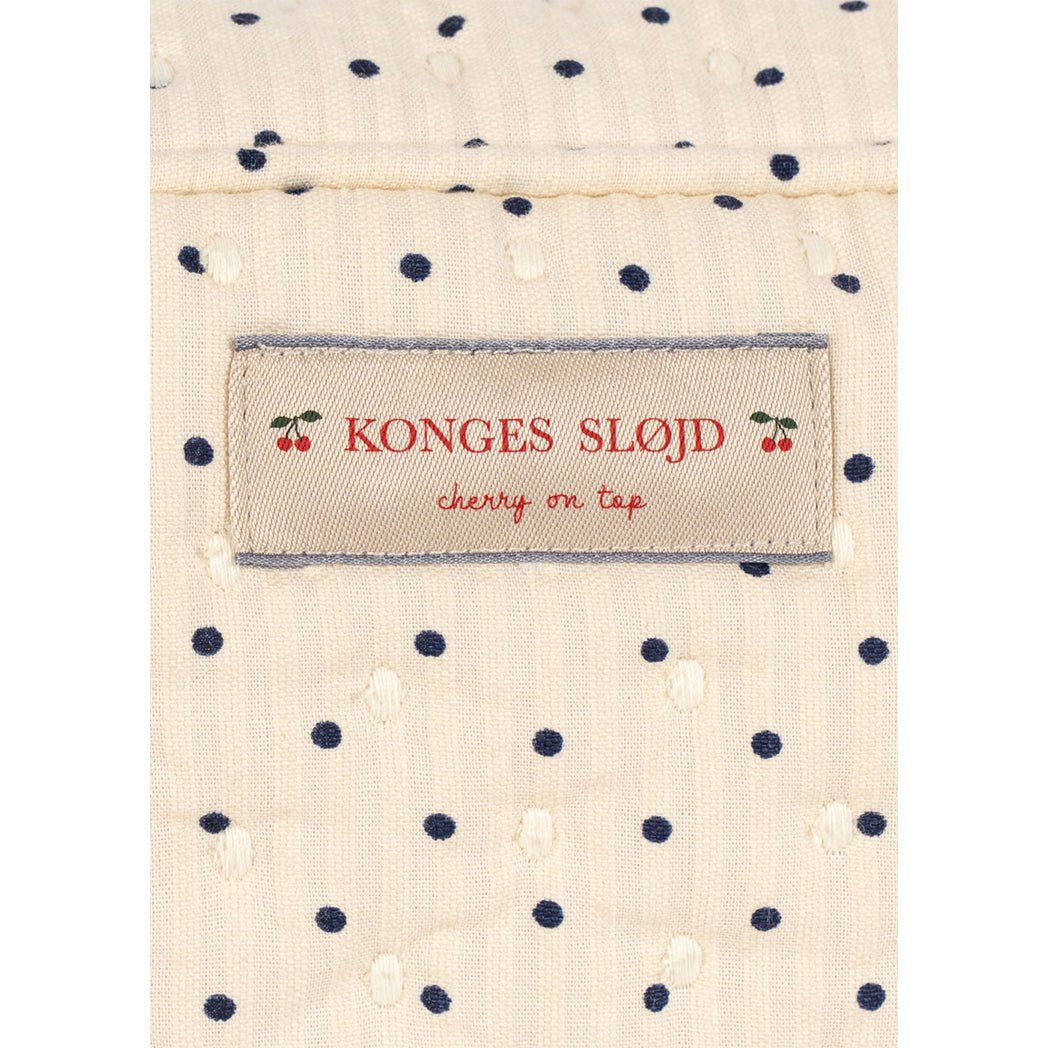 Konges Sløjd Necessaire "Big Toiletry Bag" Seesucker Estate Dot bei Yay Kids