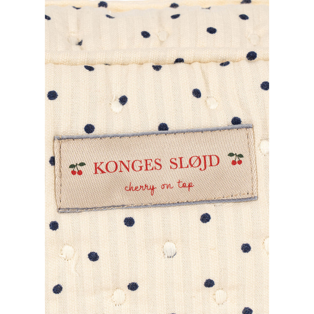Konges Sløjd Necessaire "Small Toiletry Bag" Seesucker Estate Dot bei Yay Kids