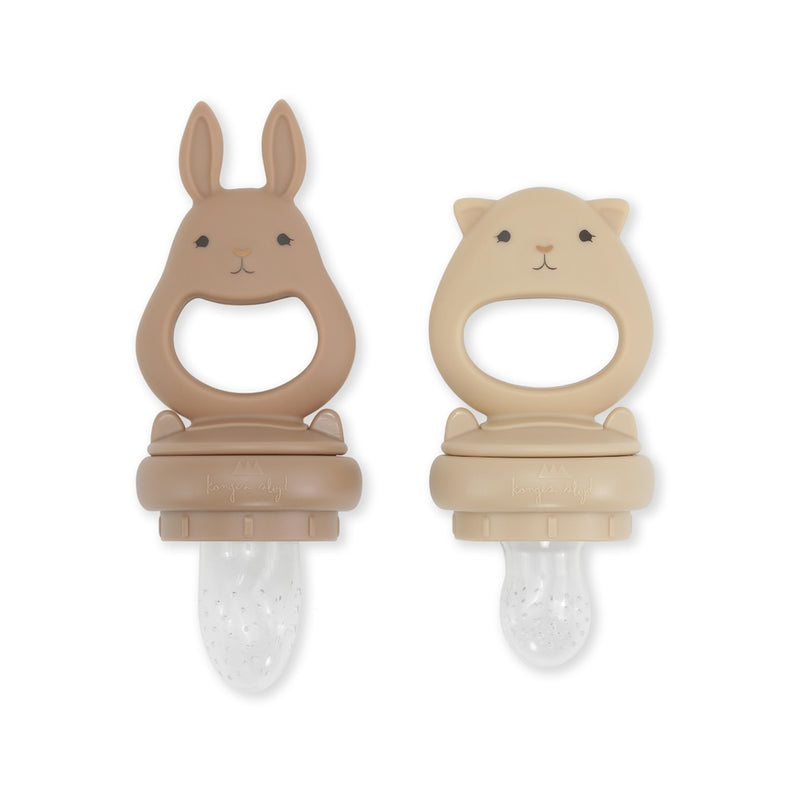 Konges Sløjd Silikon Fruchtsauger Bark/ Shell bei Yay Kids