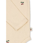 Konges Sløjd Organic Sui Frill Body Cherry GOTS bei Yay Kids