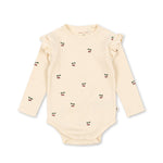 Konges Sløjd Organic Sui Frill Body Cherry GOTS bei Yay Kids