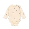 Konges Sløjd Neugeboren Sui Frill Body Cherry GOTS bei Yay Kids