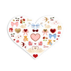 Konges Sløjd Kinder Tattoos Valentines Red bei Yay Kids