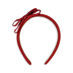 Konges Slojd Haarreif aus Samt Red/Glitter bei Yay Kids