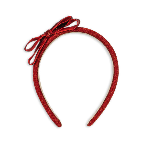 Konges Slojd Haarreif aus Samt Red/Glitter bei Yay Kids
