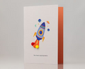 Rocket Greeting Card