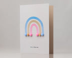Greeting Card Rainbow "Hello Little One"