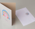 Greeting Card Rainbow "Hello Little One"