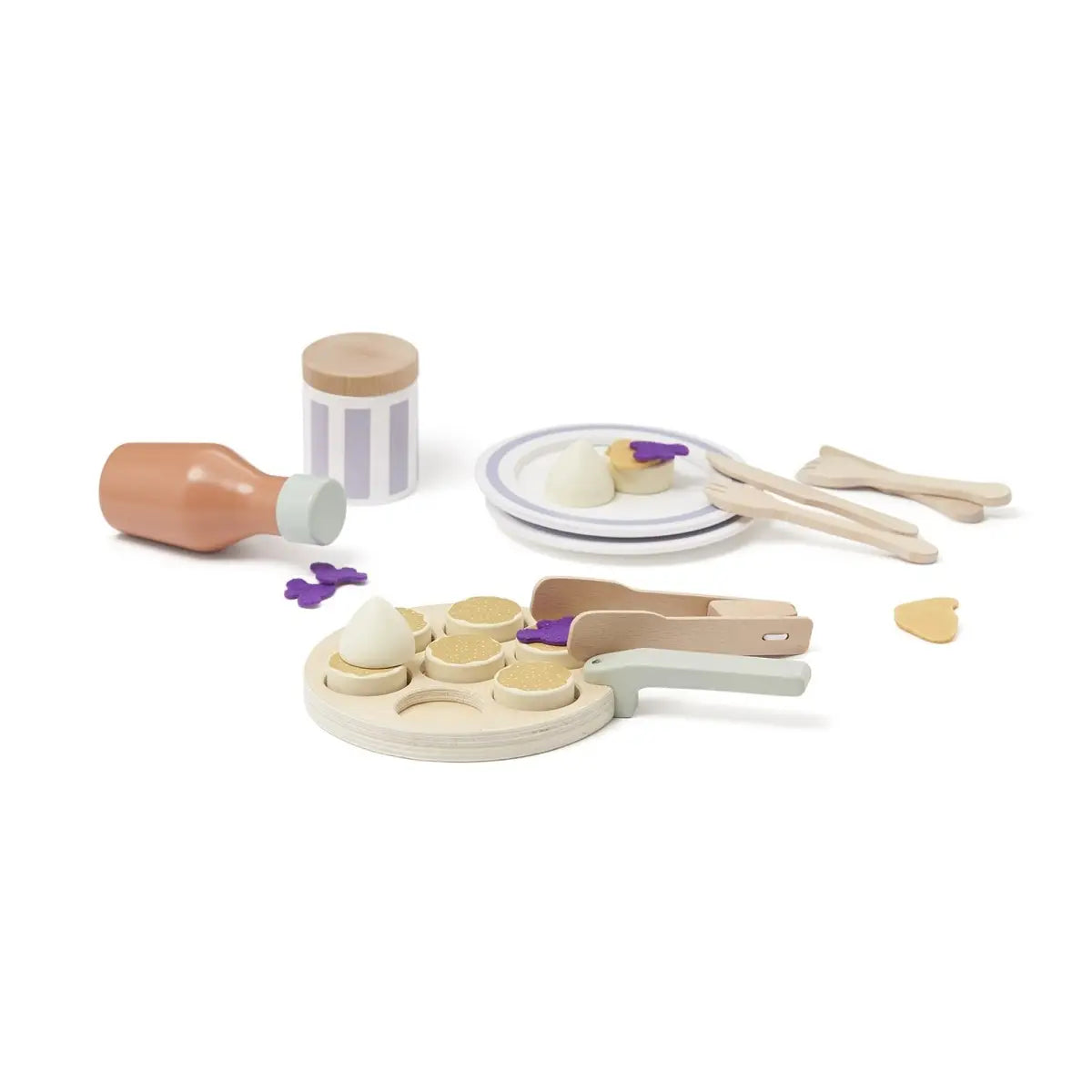 Frühstück Set Pancakes