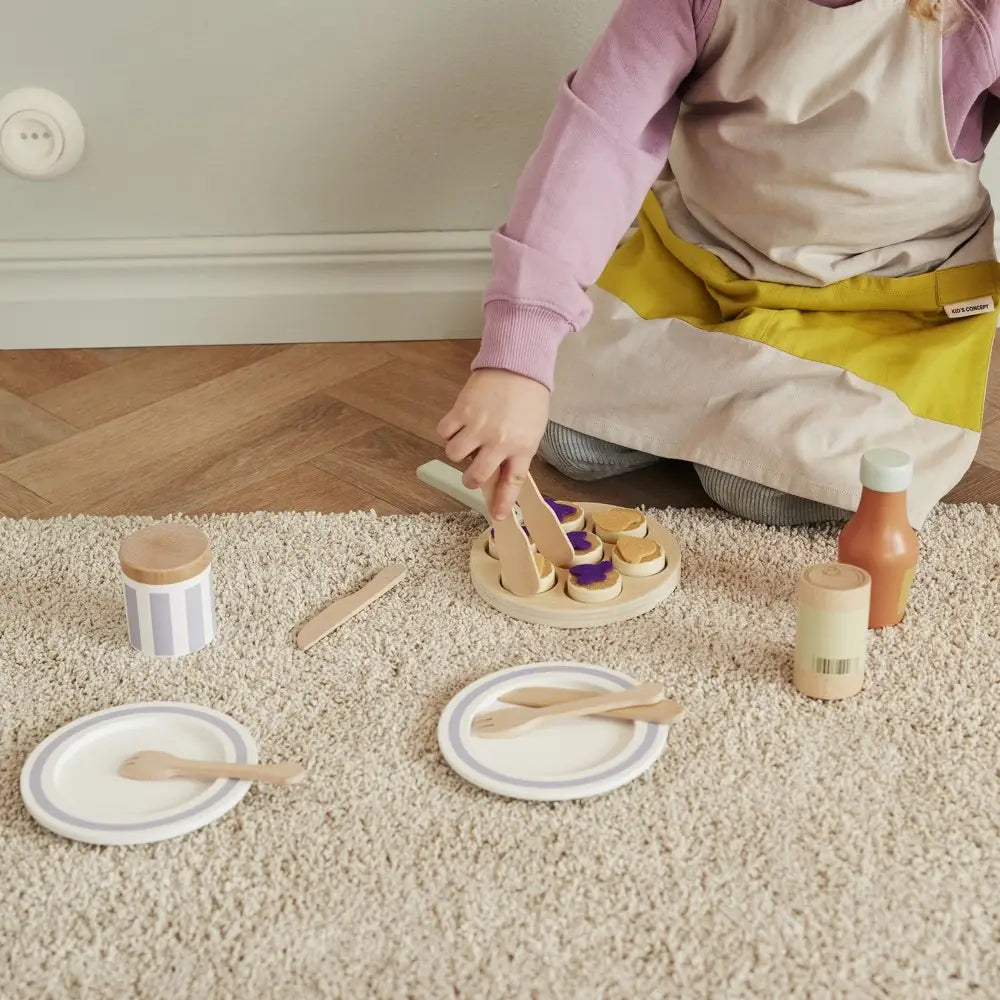 Frühstück Set Pancakes