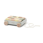 Kid's Concept Wagen mit Holzklötzen Edvin bei Yay Kids