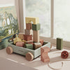 Kid's Concept Wagen mit Holzklötzen Edvin bei Yay Kids