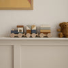 Kid's Concept Zug mit Holzklötzen braun bei Yay Kids