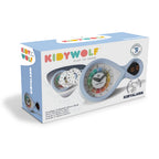 Kidywolf Analoger digitaler Wecker hellblau bei Yay Kids