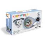 Kidywolf Analoger digitaler Wecker hellblau bei Yay Kids