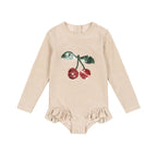Badeanzug Jade Rose Stripe – Konges Sløjd