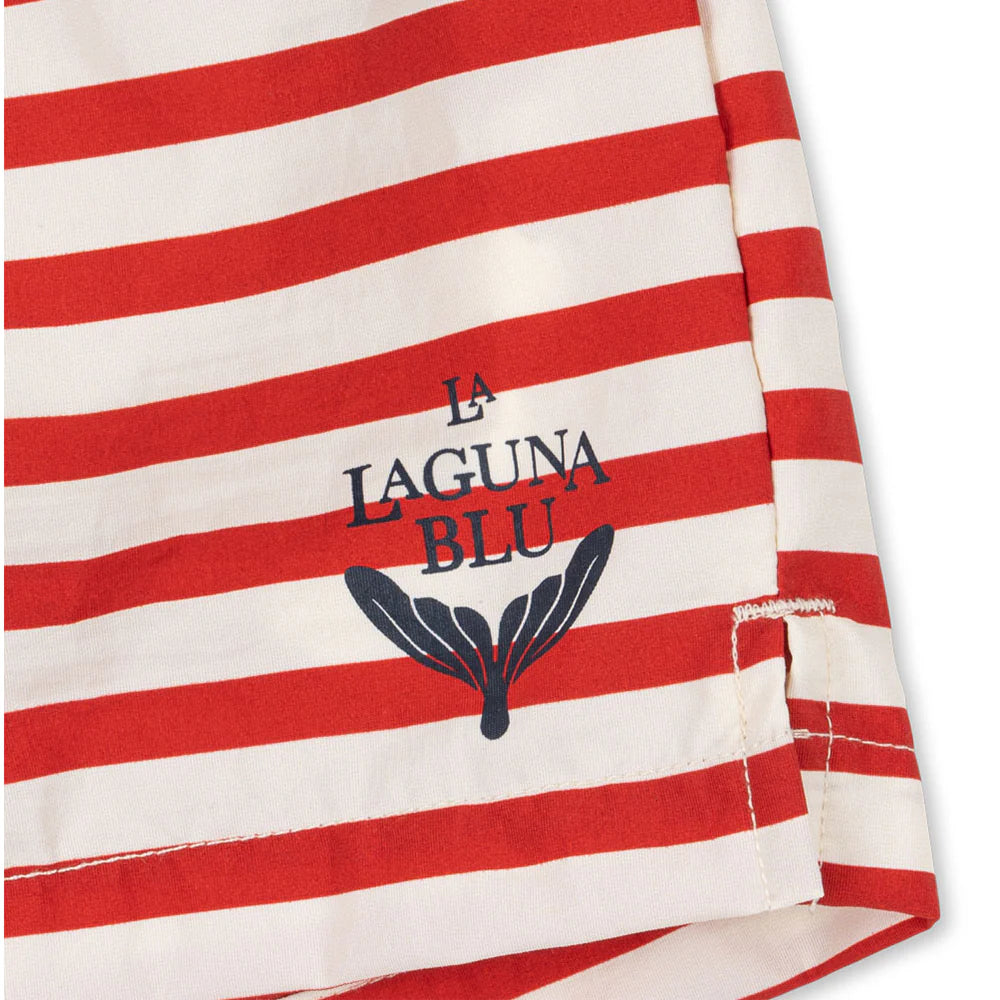 Swim Shorts "Asnou" – Red Stripe
