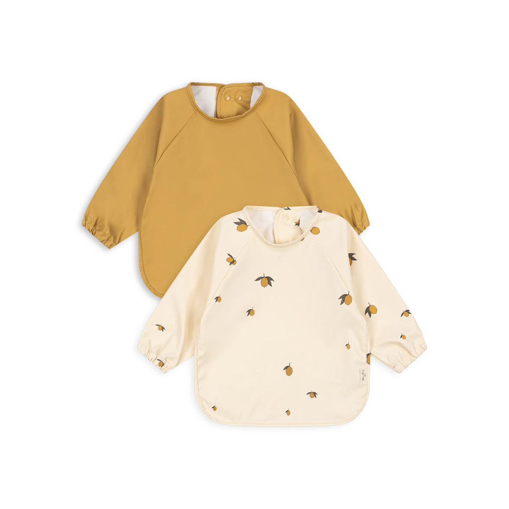 Konges Slojd Baby Lätzchen 2er Set Dinner Bib Lemon bei Yay Kids