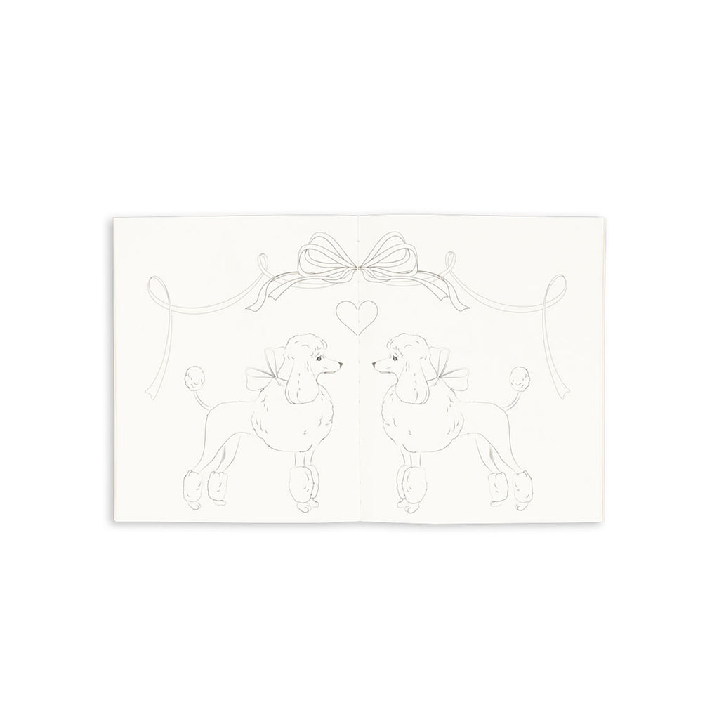 Konges Sløjd Malbuch und Buntstifte Set Green Tea Check bei Yay Kids