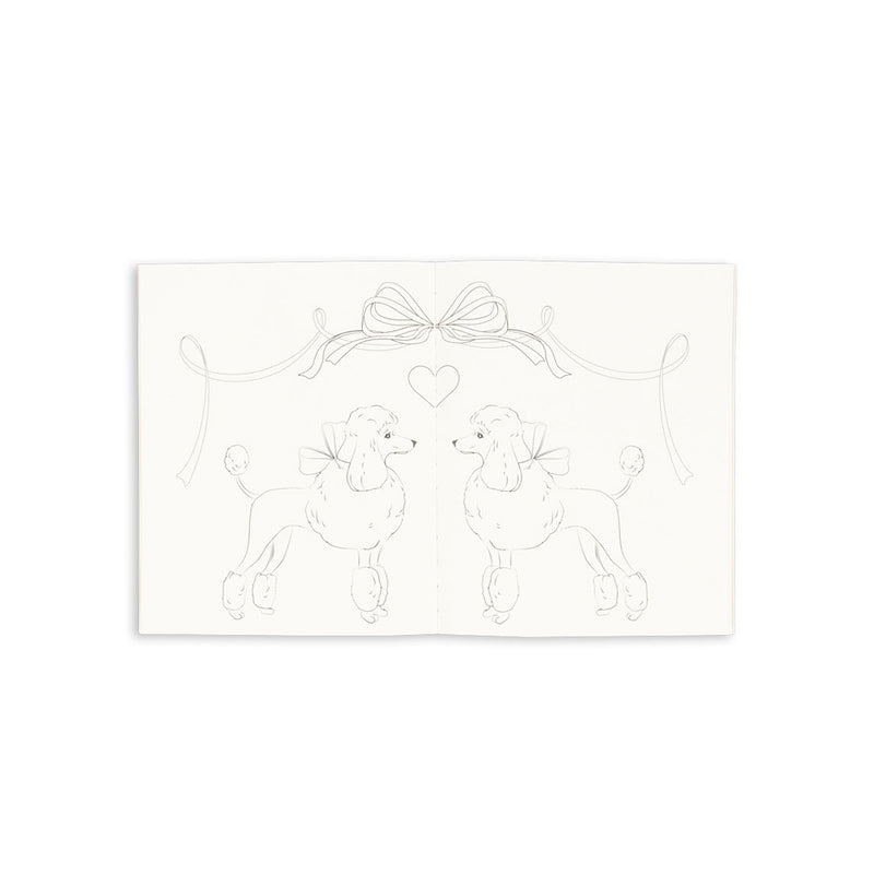 Konges Sløjd Malbuch und Buntstifte Set Green Tea Check bei Yay Kids