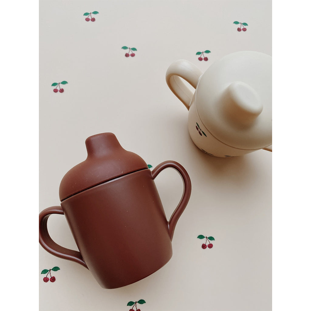 Konges Slojd Silikon Trinkbecher 2er Pack Cherry bei Yay Kids