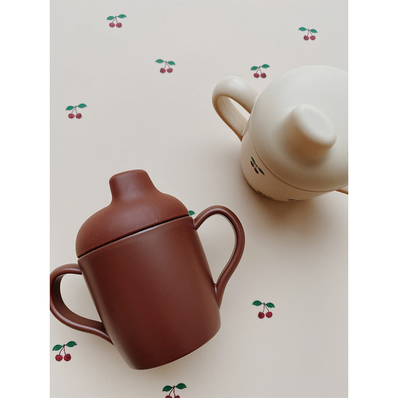 Konges Slojd Silikon Trinkbecher 2er Pack Cherry bei Yay Kids