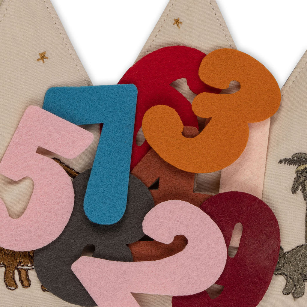 Konges Slojd Kinder Geburtstagskrone Dino bei Yay Kids