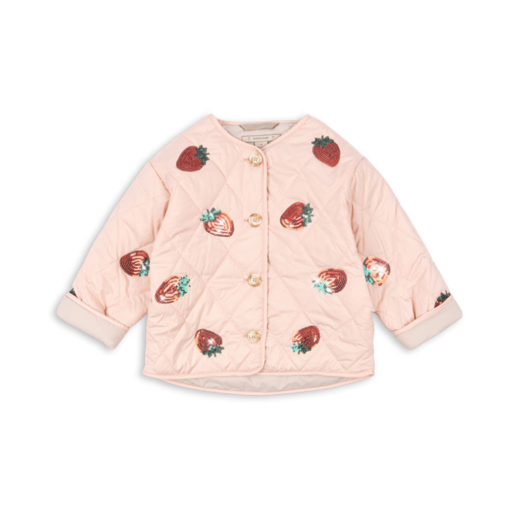 Konges Sløjd Flora Jacke Erdbeere bei Yay Kids