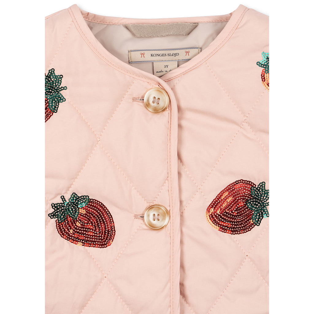 Konges Sløjd Flora Jacke Erdbeere bei Yay Kids
