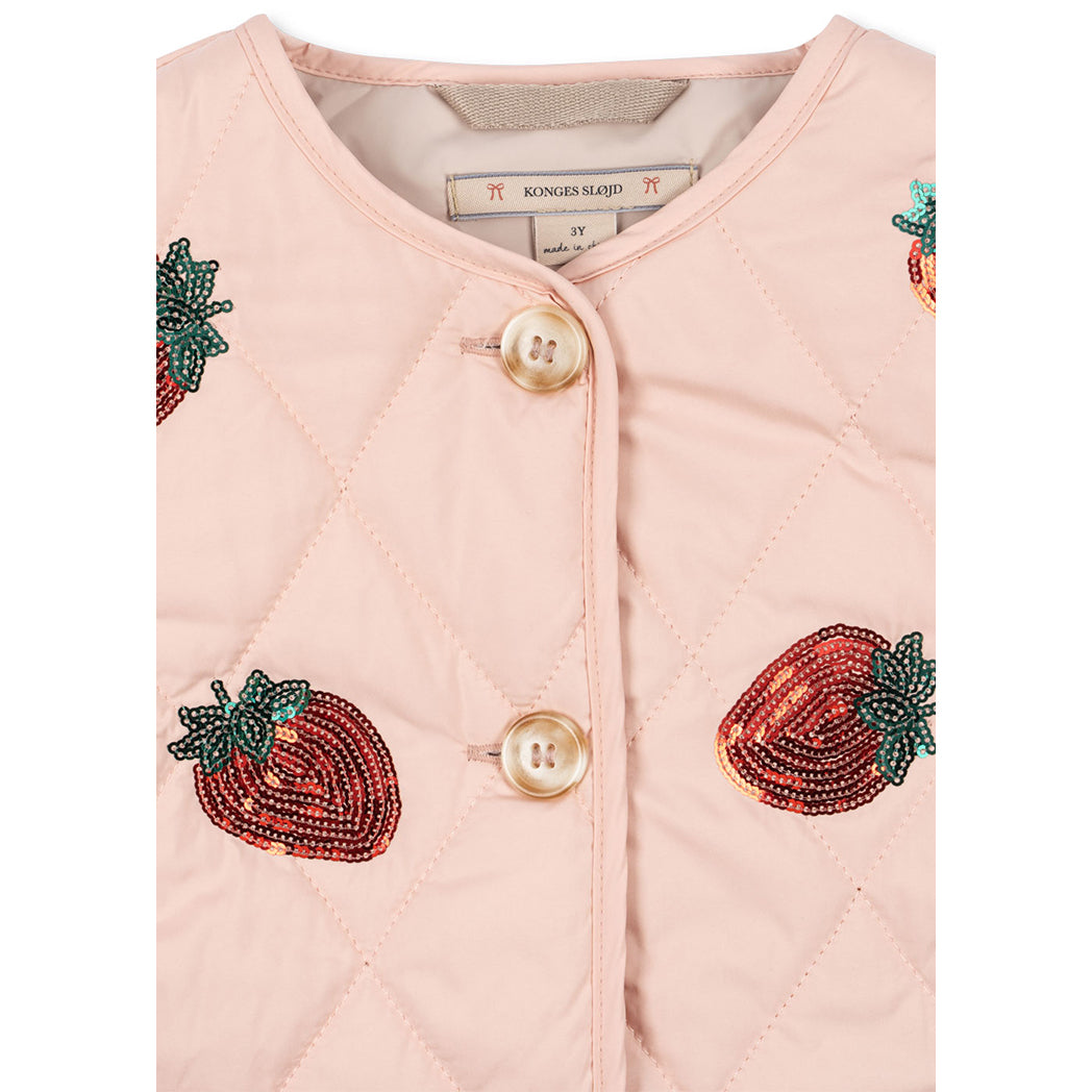Konges Sløjd Flora Jacke Erdbeere bei Yay Kids
