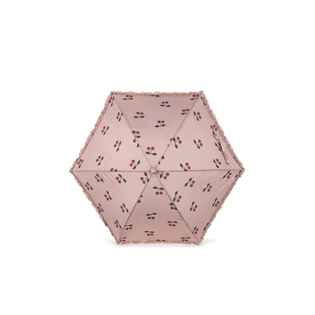Konges Slojd Kinder Rüschen Regenschirm Ma Grande Cerise Blush bei Yay Kids