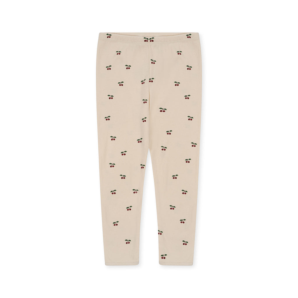 Konges Slojd Basic Leggings GOTS Cherry bei Yay Kids