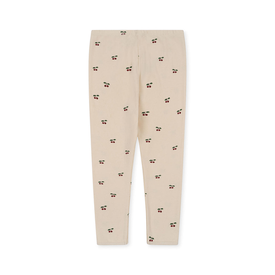 Konges Slojd Basic Leggings GOTS Cherry bei Yay Kids