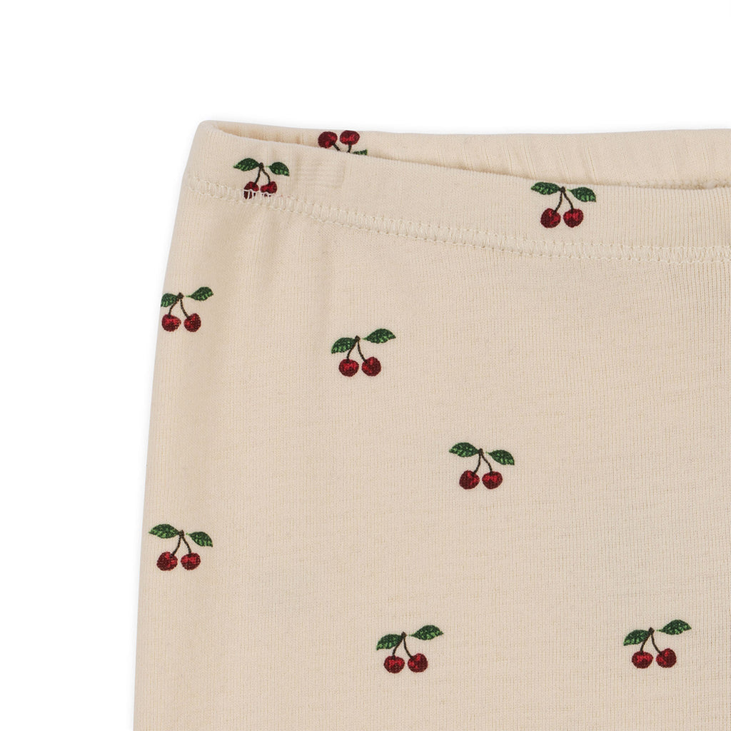 Konges Slojd Basic Leggings GOTS Cherry bei Yay Kids