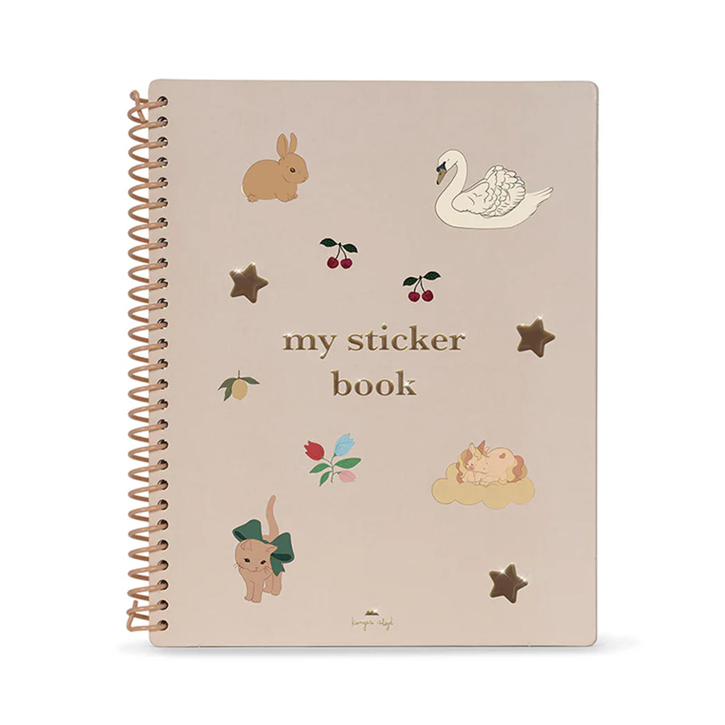 Konges Sløjd My Sticker Book FSC Blush bei Yay Kids
