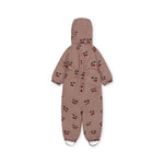 Konges Slojd Kinder Skianzug Nohr Print Ma Grande Cerise bei Yay Kids