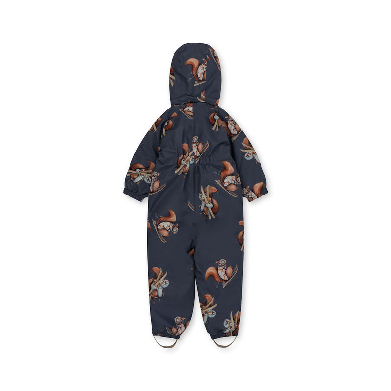 Konges Slojd Kinder Skianzug Nohr Print Val D`Isere Blue bei Yay Kids